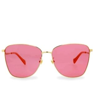 Gucci Pink Lens Sunglasses